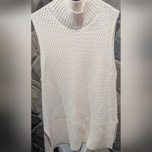 White House Black Market Cream Sweater